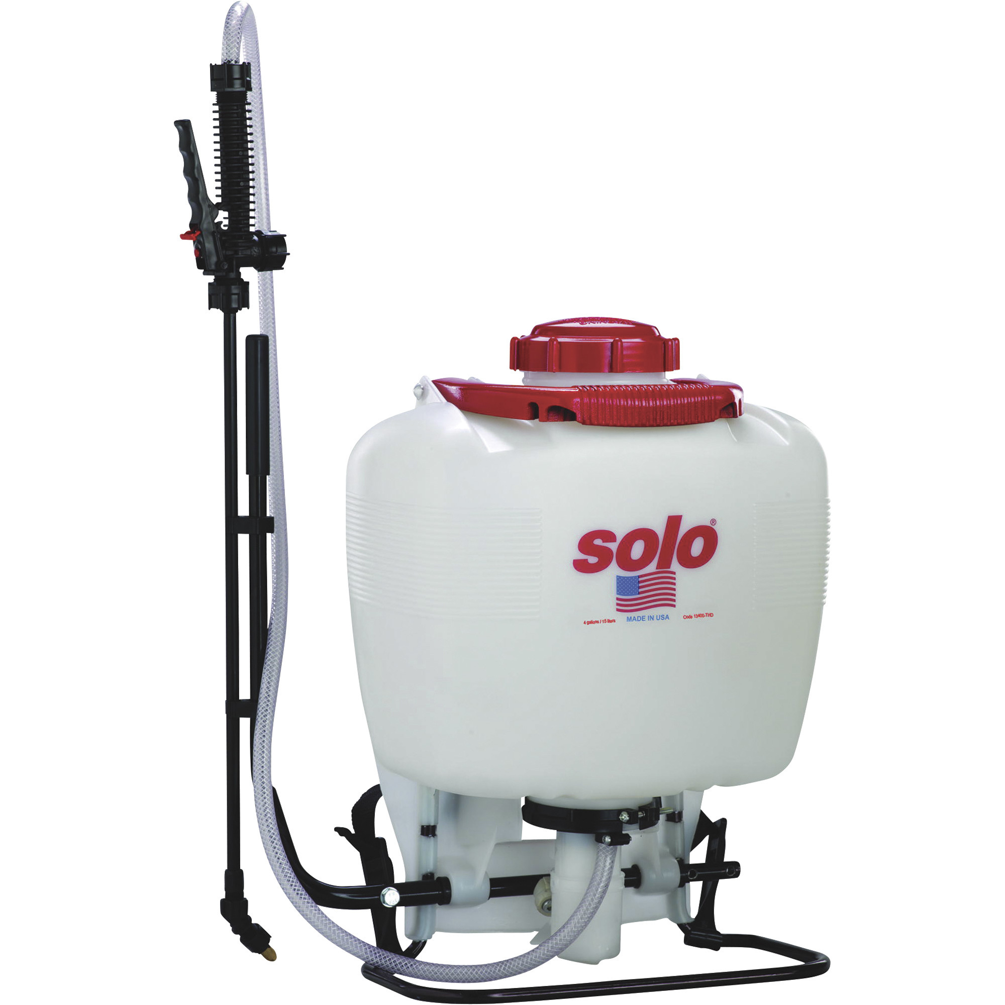 Solo Pro Backpack Sprayer, 4-Gallon Capacity, 90 PSI, Model# 425-101
